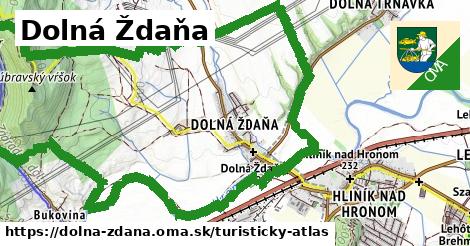 ikona Turistická mapa turisticky-atlas v dolna-zdana