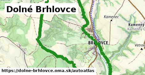 ulice v Dolné Brhlovce