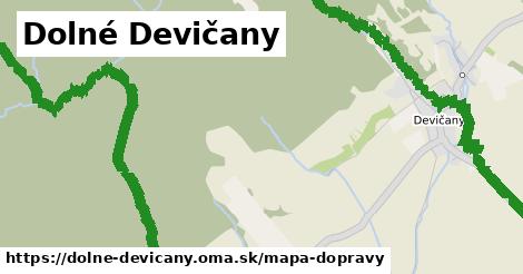 ikona Dolné Devičany: 0 m trás mapa-dopravy v dolne-devicany