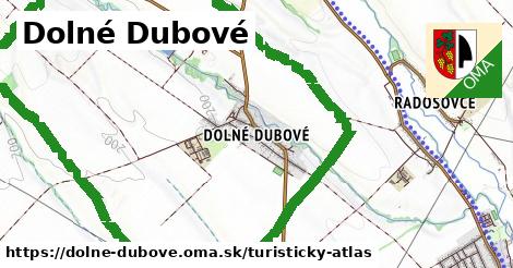 ikona Dolné Dubové: 0 m trás turisticky-atlas v dolne-dubove