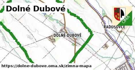 ikona Dolné Dubové: 0 m trás zimna-mapa v dolne-dubove