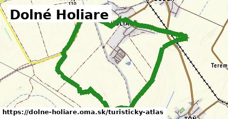 ikona Dolné Holiare: 0 m trás turisticky-atlas v dolne-holiare