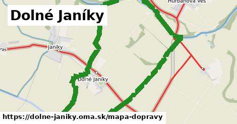 ikona Mapa dopravy mapa-dopravy v dolne-janiky