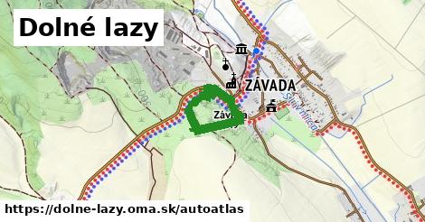 ikona Mapa autoatlas v dolne-lazy