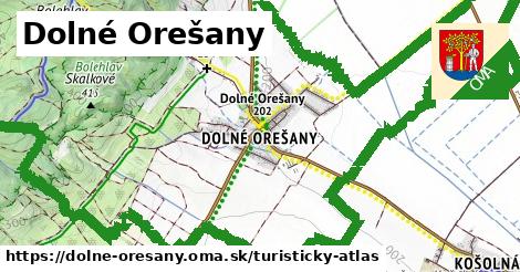 ikona Turistická mapa turisticky-atlas v dolne-oresany