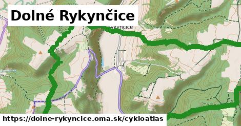 ikona Dolné Rykynčice: 5,0 km trás cykloatlas v dolne-rykyncice