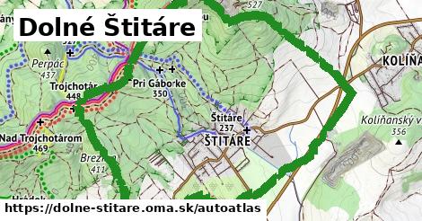 ikona Mapa autoatlas v dolne-stitare