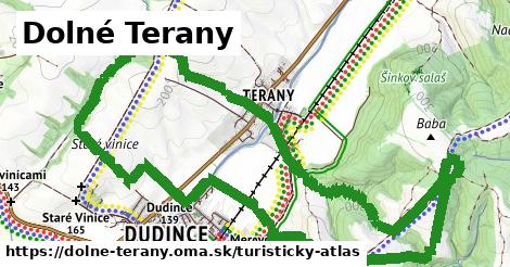 ikona Turistická mapa turisticky-atlas v dolne-terany