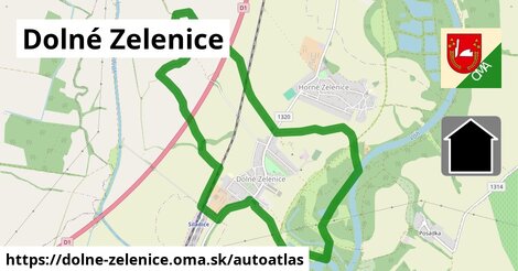 ulice v Dolné Zelenice