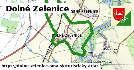 ikona Dolné Zelenice: 0 m trás turisticky-atlas v dolne-zelenice