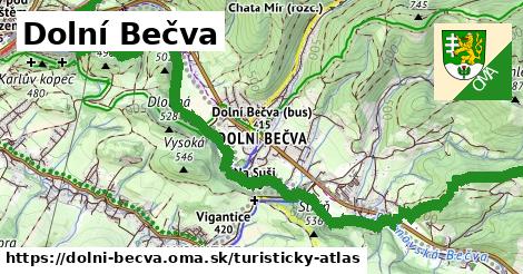 ikona Turistická mapa turisticky-atlas v dolni-becva
