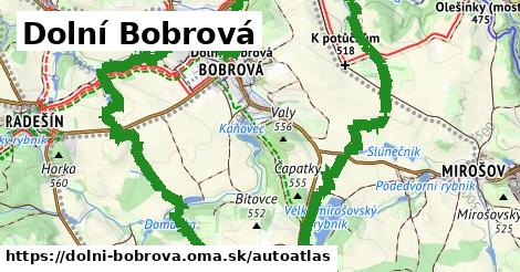 ikona Mapa autoatlas v dolni-bobrova