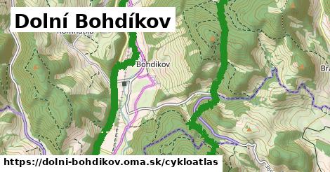 ikona Dolní Bohdíkov: 14,6 km trás cykloatlas v dolni-bohdikov
