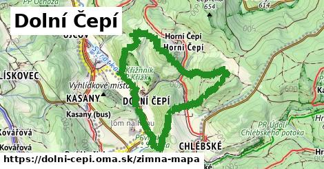 ikona Zimná mapa zimna-mapa v dolni-cepi