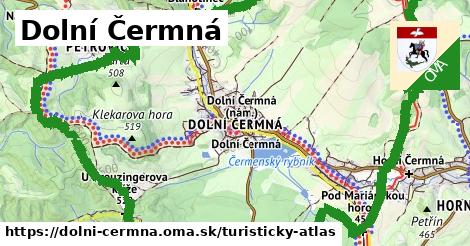 ikona Turistická mapa turisticky-atlas v dolni-cermna