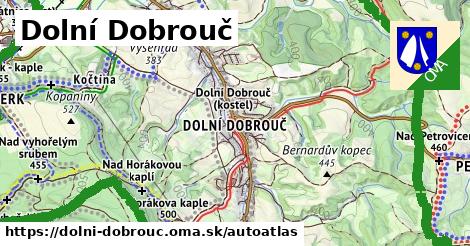 ikona Mapa autoatlas v dolni-dobrouc