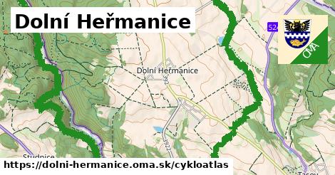 ikona Cyklo cykloatlas v dolni-hermanice