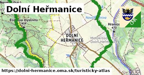 ikona Turistická mapa turisticky-atlas v dolni-hermanice