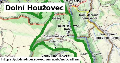 ikona Mapa autoatlas v dolni-houzovec