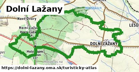 ikona Turistická mapa turisticky-atlas v dolni-lazany