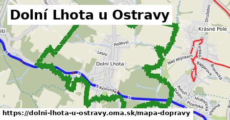 ikona Mapa dopravy mapa-dopravy v dolni-lhota-u-ostravy