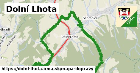 ikona Mapa dopravy mapa-dopravy v dolni-lhota