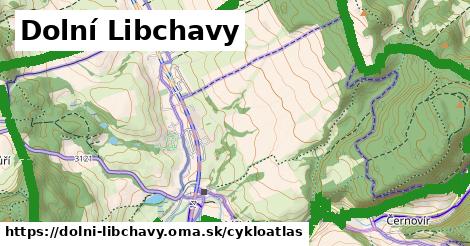 ikona Dolní Libchavy: 22 km trás cykloatlas v dolni-libchavy