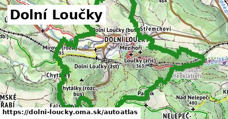 ikona Mapa autoatlas v dolni-loucky