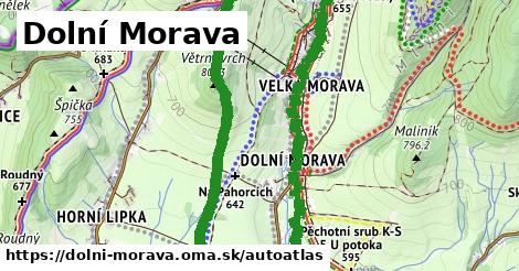 ikona Mapa autoatlas v dolni-morava