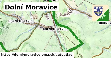 ulice v Dolní Moravice