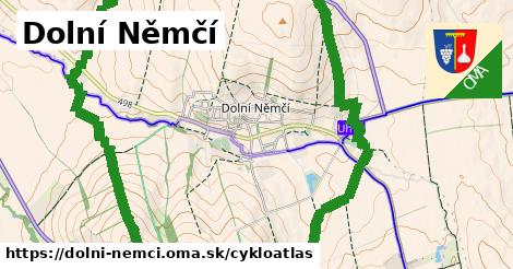 ikona Cyklo cykloatlas v dolni-nemci