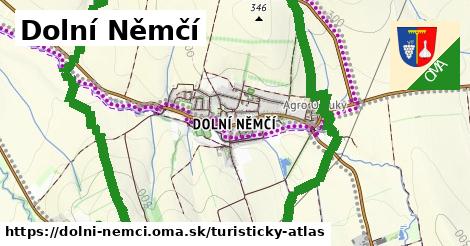 ikona Turistická mapa turisticky-atlas v dolni-nemci