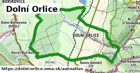 ikona Mapa autoatlas v dolni-orlice