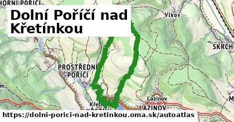 ikona Mapa autoatlas v dolni-porici-nad-kretinkou