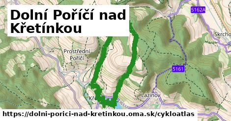 ikona Cyklo cykloatlas v dolni-porici-nad-kretinkou