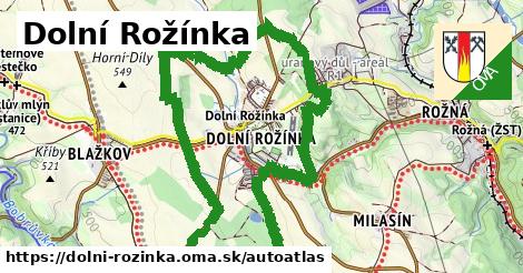 ikona Mapa autoatlas v dolni-rozinka