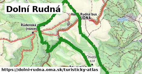 ikona Turistická mapa turisticky-atlas v dolni-rudna