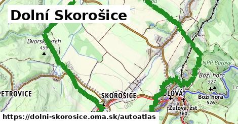 ulice v Dolní Skorošice