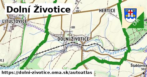 ikona Mapa autoatlas v dolni-zivotice