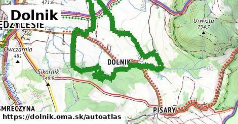 ikona Mapa autoatlas v dolnik