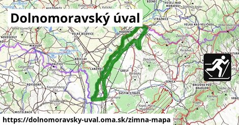 ikona Zimná mapa zimna-mapa v dolnomoravsky-uval