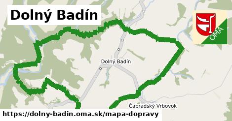 ikona Mapa dopravy mapa-dopravy v dolny-badin
