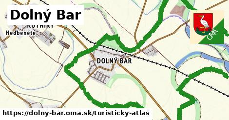 ikona Turistická mapa turisticky-atlas v dolny-bar