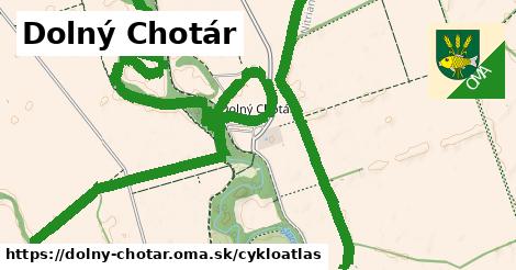 ikona Cyklo cykloatlas v dolny-chotar