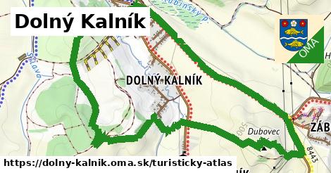 ikona Dolný Kalník: 0 m trás turisticky-atlas v dolny-kalnik