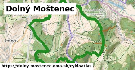 ikona Cyklo cykloatlas v dolny-mostenec