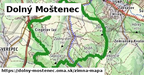 ikona Zimná mapa zimna-mapa v dolny-mostenec