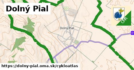 ikona Cyklo cykloatlas v dolny-pial