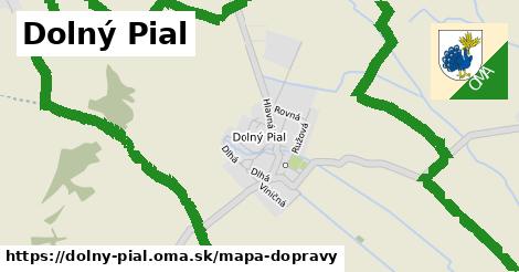 ikona Dolný Pial: 0 m trás mapa-dopravy v dolny-pial