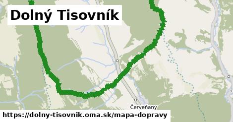 ikona Dolný Tisovník: 0 m trás mapa-dopravy v dolny-tisovnik
